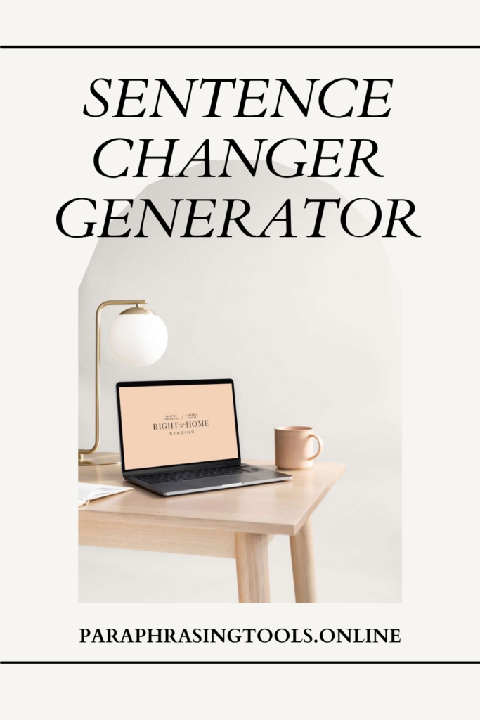Sentence Changer Generator