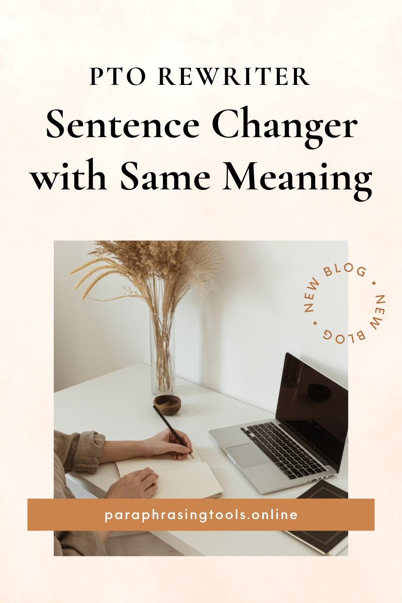 essay sentence changer